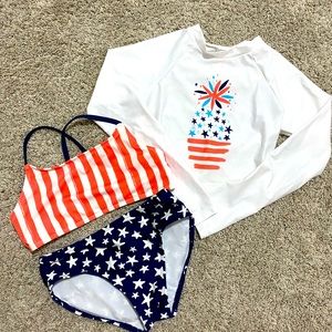 Girl’s Cat & Jack Swim Sz 7/8